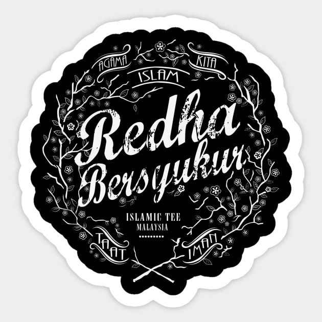 REDHA AND BERSYUKUR Sticker by amennngggg